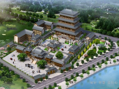 济南寺院改扩建规划设计施工-石觉寺